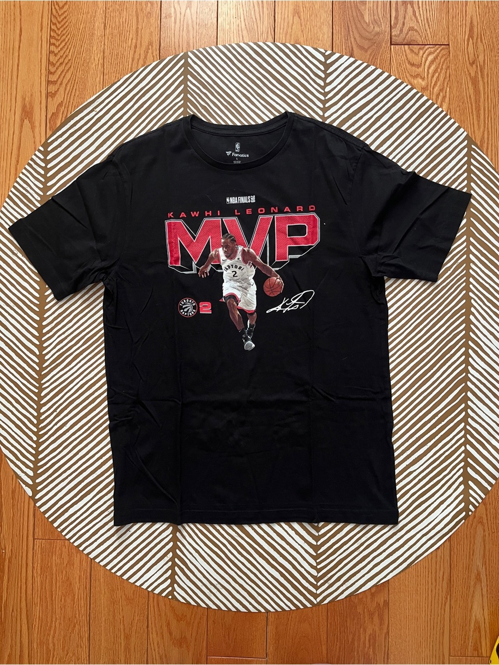 Fanatics NBA Finals 2019 Toronto Raptors Kawhi MVP T (XL)
